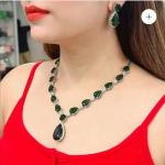 CZ Necklace Set- Celebrity Inspired AD Necklace